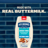 Hellmann's Buttermilk Ranch Chicken Tender Mayonnaise Style Dip Buttermilk Ranch Delicious Flavor No Artificial Flavors 11.5 Fl Oz
