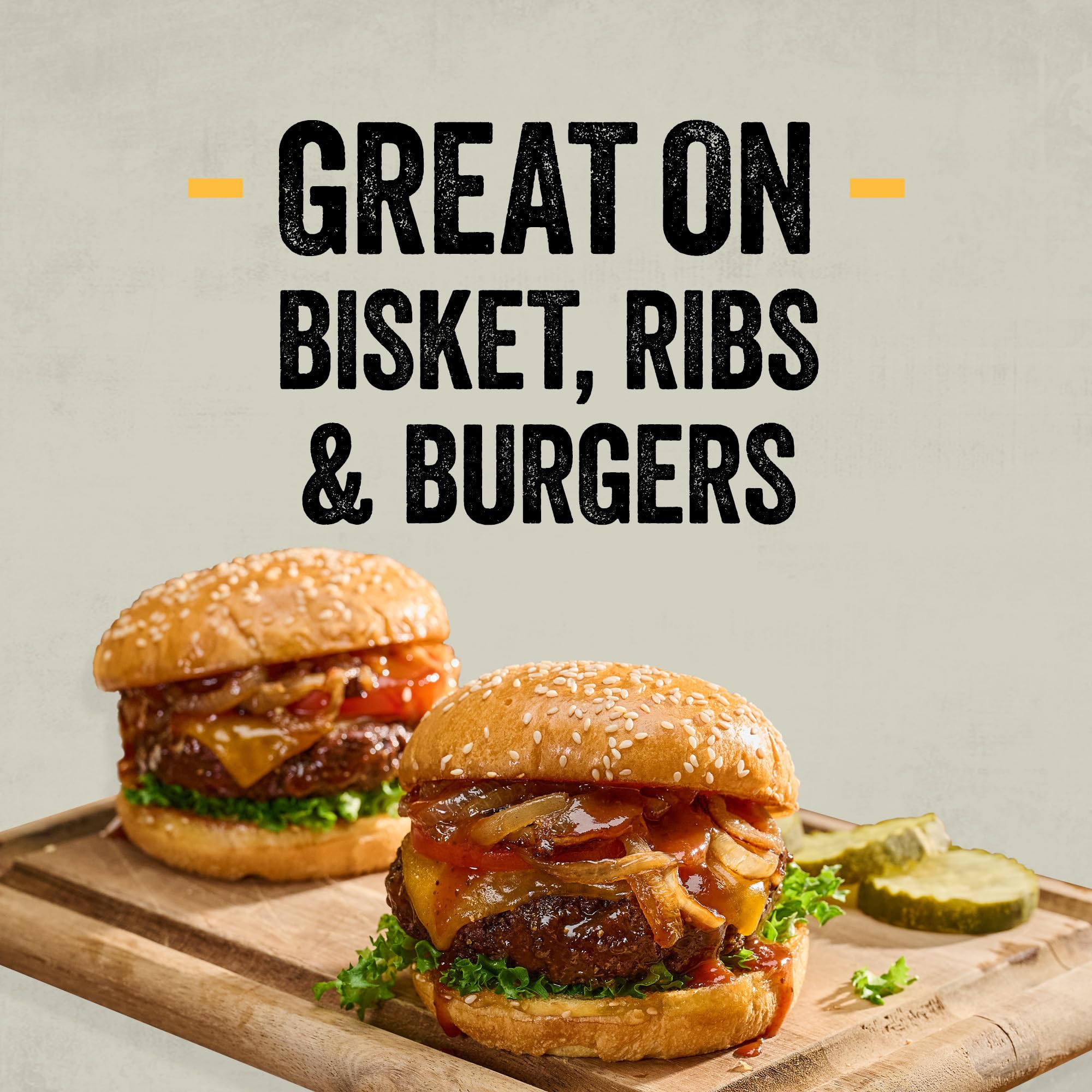 MISSION BBQ BBQ Sauce, KC Classic, A Kansas City Style Barbecue Sauce That Is Perfect For Adding A Sweet, Smoky, Spicy Flavor to Chicken, Brisket