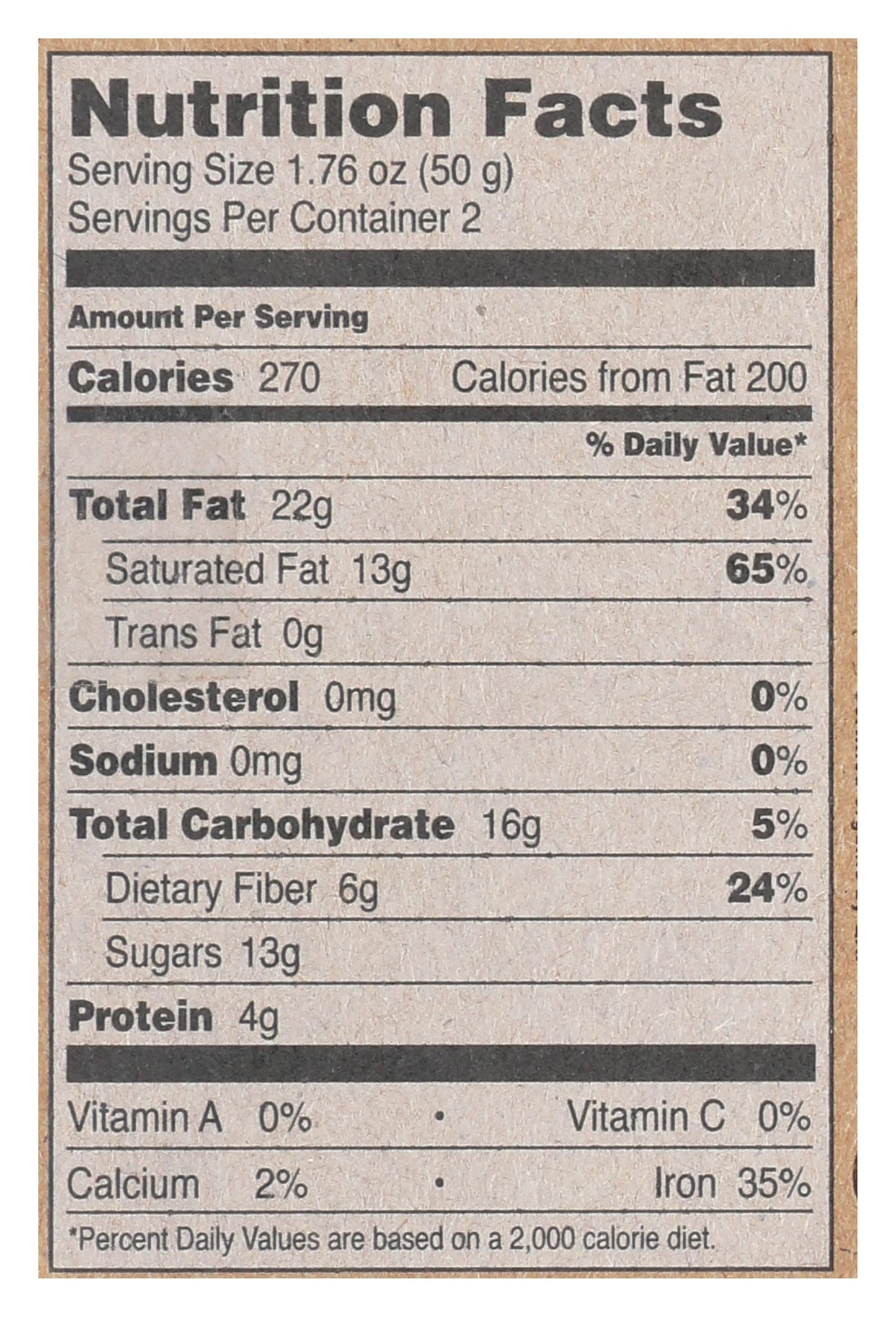 Jelina Chocolatier Organic 72% Dark Chocolate Bar, 3.52 OZ