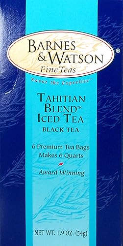 Tahitian Blend Iced Tea (6 One-Quart Teabags)