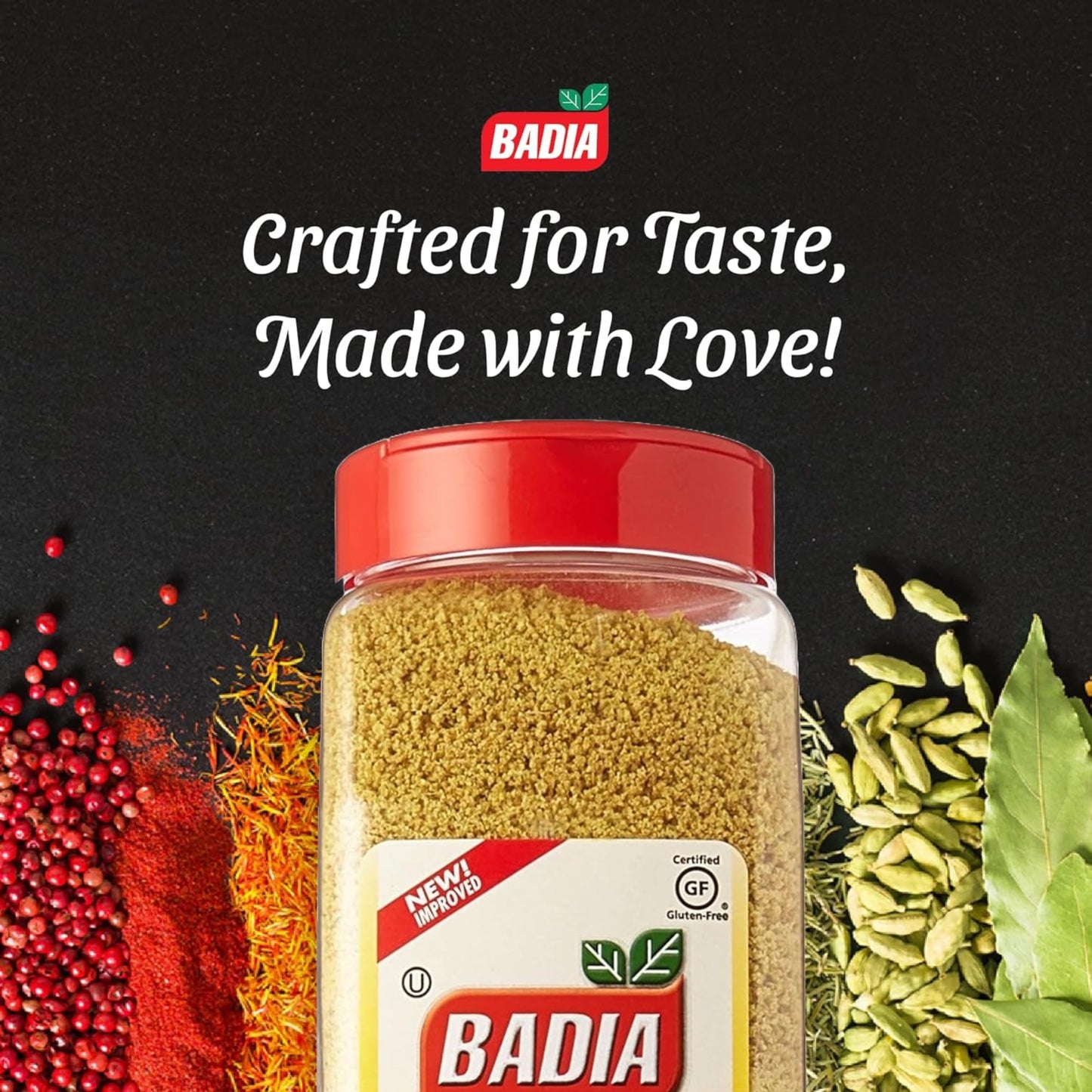 Badia Adobo All-Purpose Latin Seasoning Blend, 2 Pound - Smoky, Spicy & Savory for Meats, Chicken, Seafood, and Vegetables