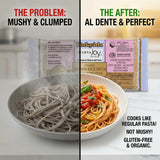 Brown Rice Spaghetti 12 oz - Organic Pasta for Salad and Pantry Staples - Rice Noodle Alternative - Dry Spaghetti for Everyday Cooking