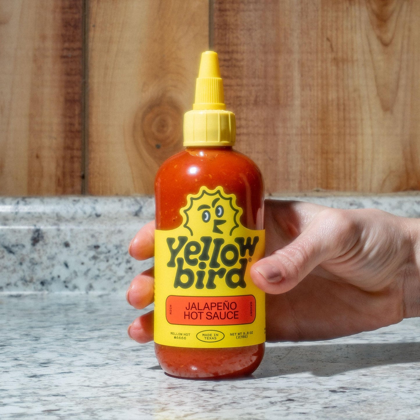 Yellowbird® Classic Hot Sauce Variety Set 9.8 oz Pantry Size (Mellow to Real Hot | 5 Flavors | Made in Texas)