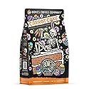 Bones Coffee Company Carrot Cake with Sweet Cream Cheese Flavored Coffee, Medium Roast Low Acid Arabica Beans Compatible with Auto drip and French
