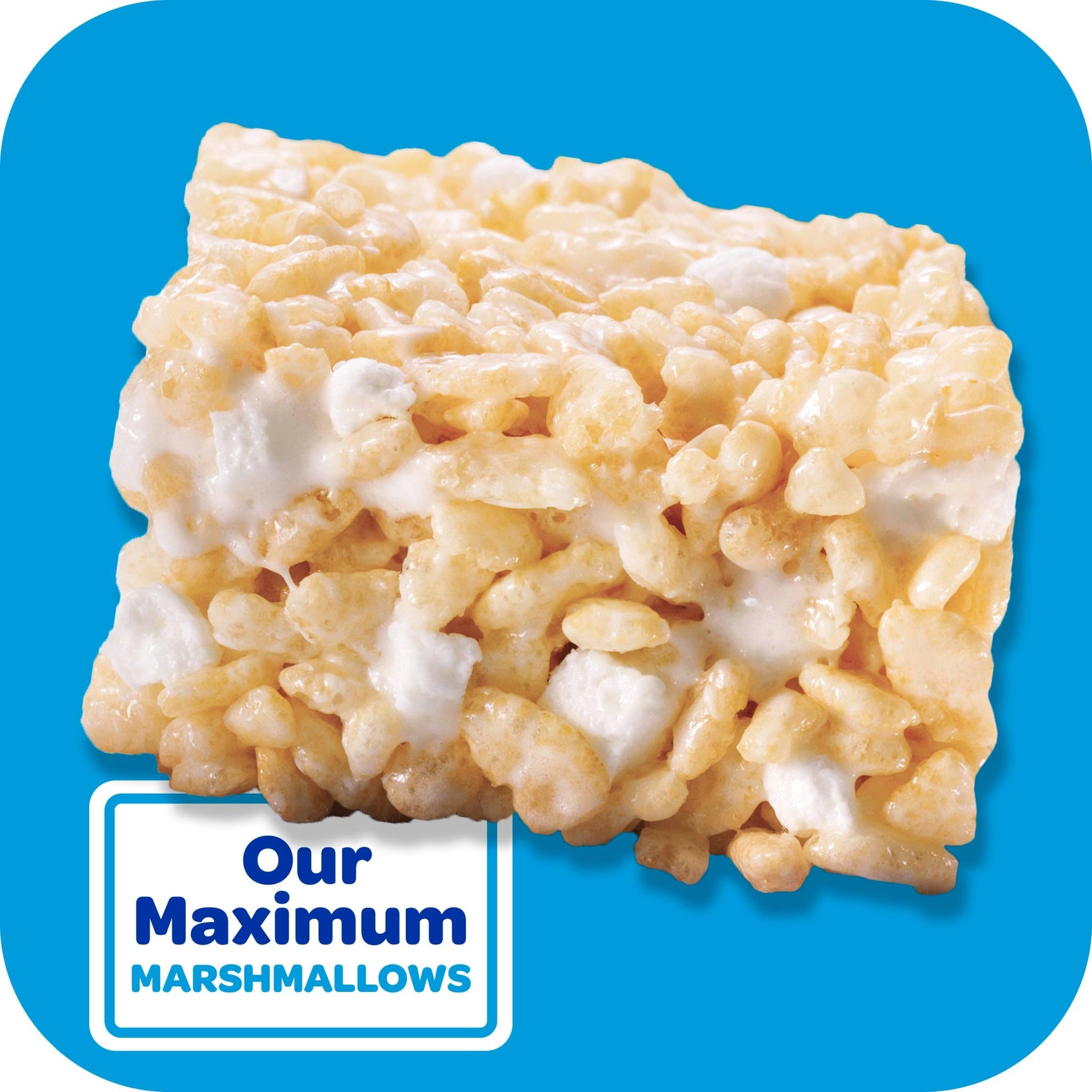 Rice Krispies Treats Homestyle Crispy Marshmallow Squares, Kids Snacks, Snack Bars, Original, 6.98oz Box (6 Bars)