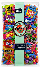 Pinata Candy Variety Pack - 20 Lb Assorted Mix, Pinata Stuffers for Kids