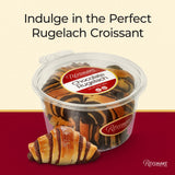 Chocolate Rugelach | Dairy-Free, Nut-Free, OU Kosher-Certified Mini Croissants | Breakfast Pastry | Coffee and Tea Snack | Bakery Fresh Pastries - 14