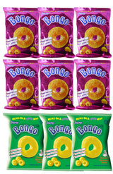 Variety Pack Snack - Cheese Bongo, Chicken Bongo (Value Pack Of 9 x 64g Ea) Favorite Snack Of The Pacific Islanders, Imported From FIJI ...