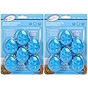 Air Jungles Shoe Deodorizer Balls 12 Ct, Fresh Linen Scent, Odor Remover Balls for Sneakers, Gym Bags, Lockers, and Drawers, Essential Oil Provides