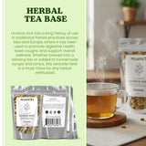 Nelson's Tea Licorice Root Tea Cut & Sifted - (Glycyrrhiza glabra) Caffeine-free, Naturally Sweet Herbal, Wealth of Health Benefits, Excellent Quality