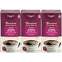 Teeccino Almond Amaretto Herbal Tea - Rich & Roasted Herbal Tea That's Caffeine Free & Prebiotic for Natural Energy, 25 Tea Bags (3 Pack)