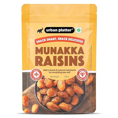 Urban Platter Afghan Munakka Raisins, 400g