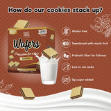 ChocZero Hazelnut Wafer Cookies - No Added Sugar, Keto Friendly, Low Carb Cookies with No Sugar Alcohols, Gluten Free & Individually Wrapped - 8 oz