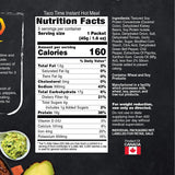 Inspire Taco Time Instant Hot Meal - 19g Protein by Bariatric Eating (5 Packets)