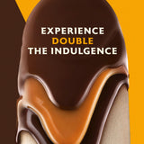 Magnum Ice Cream Bars 3 Count Double Caramel For a Creamy Frozen Dessert Made with Premium Milk Chocolate, 44% Cacao 9.13 Oz