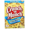 Crunch 'n Munch Family Size Buttery Toffee Popcorn with Peanuts