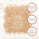 Roland Foods White Quinoa, Pre-washed, Specialty Imported Food, 5 Lb Bag