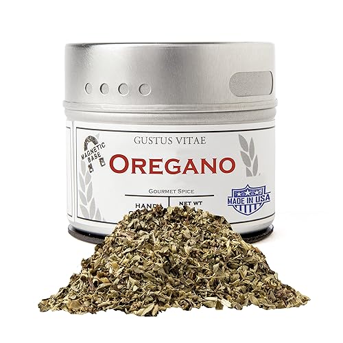 Oregano | All Natural, Non GMO Spice | Hand Packed in Small Batches | Grown & Made in USA | Not Irradiated, Ultra Premium Seasoning | Unique Magnetic