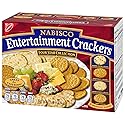 Nbisco Entertainment Crackers Variety Pack, 40 Ounce Box, Vegetable, Wheat, Original Water, Pepper & Poppy, 8 Individual Sleeves