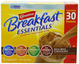 Carnation Breakfast Essentials Complete Nutritional Drink, Rich Milk Chocolate, 1.26 oz, (Pack of 30)
