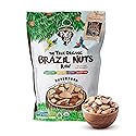 Snack The True Organic Brazil Nuts 15 oz - Raw and Unsalted - Kosher - Healthy-Rich in Vegetable Protein - Harvested in Amazon Rainforest - Fresh