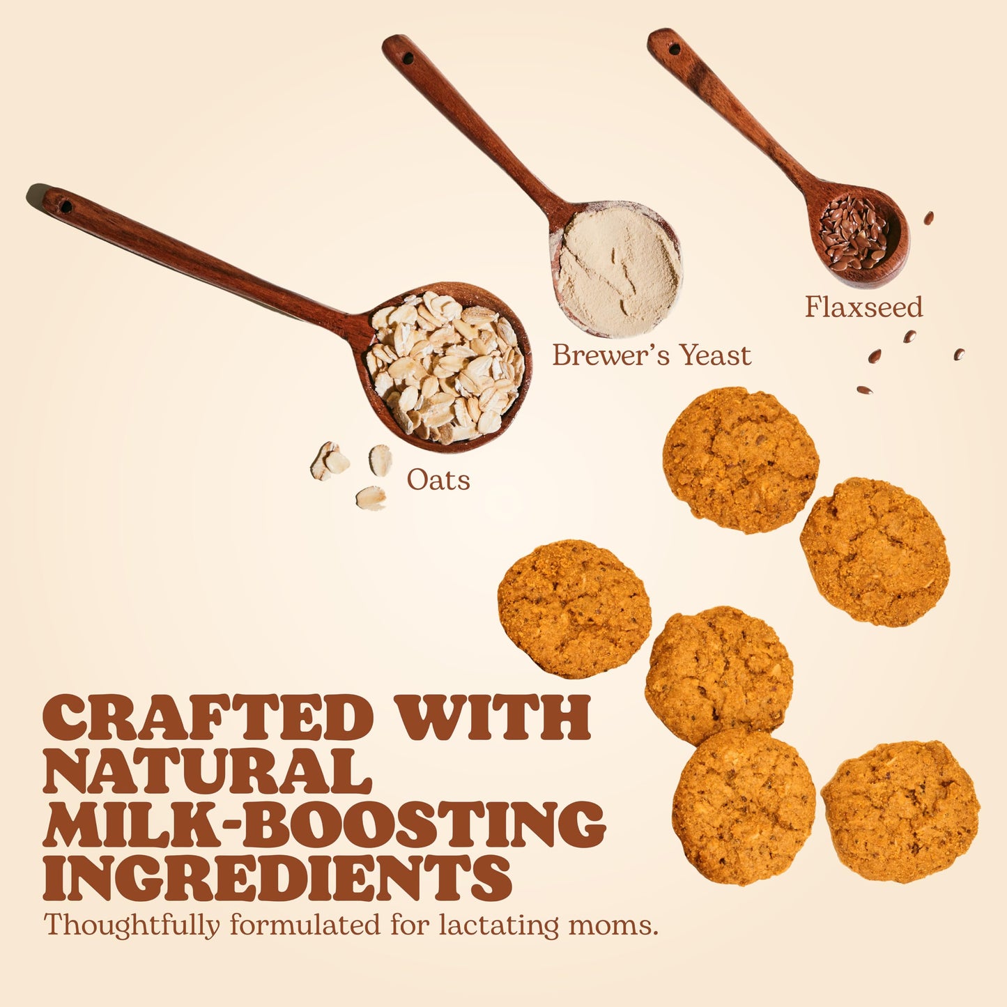Miracle Mama Milkookies-Lactation Cookies, Oatmeal Walnut Cherry- Dairy-Free, Soy-Free, Gluten-Free, Vegan-Support Milk Supply with Oats, Flaxseed