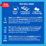 Betty Crocker OREO White Cake Mix, White Cake Baking Mix With OREO Cookie Pieces, 9.3 oz