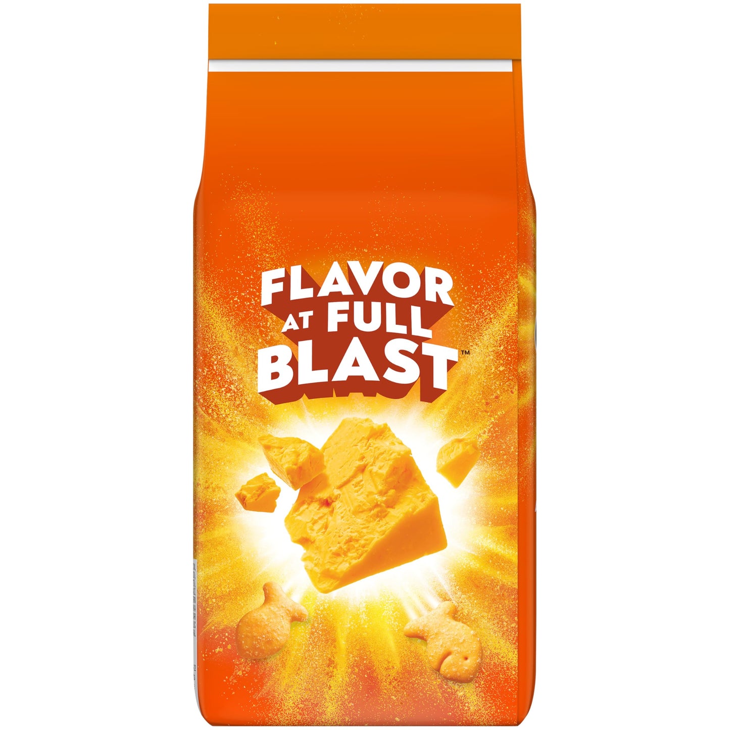 Goldfish Flavor Blasted Xtra Cheddar Cheese Crackers, Baked Snack Crackers, 6.6 oz Bag