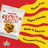 Atkinson's Sophie Mae Peanut Brittle Bites Salty Sweet Gluten Free 4oz Peg Bag