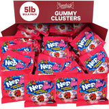 Gummy Cluster, 5lb Gummy Clusters Bulk, clusters bulk candy individually wrapped, Perfect for Easter Candy Lovers, Satisfy your sweet cravings