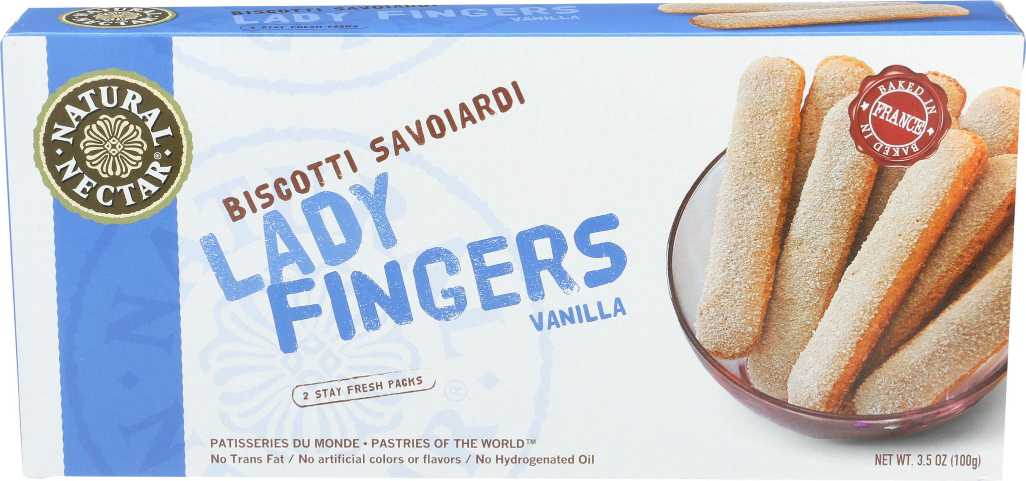 Natural Nectar Cookie Lady Finger, 3.5 oz