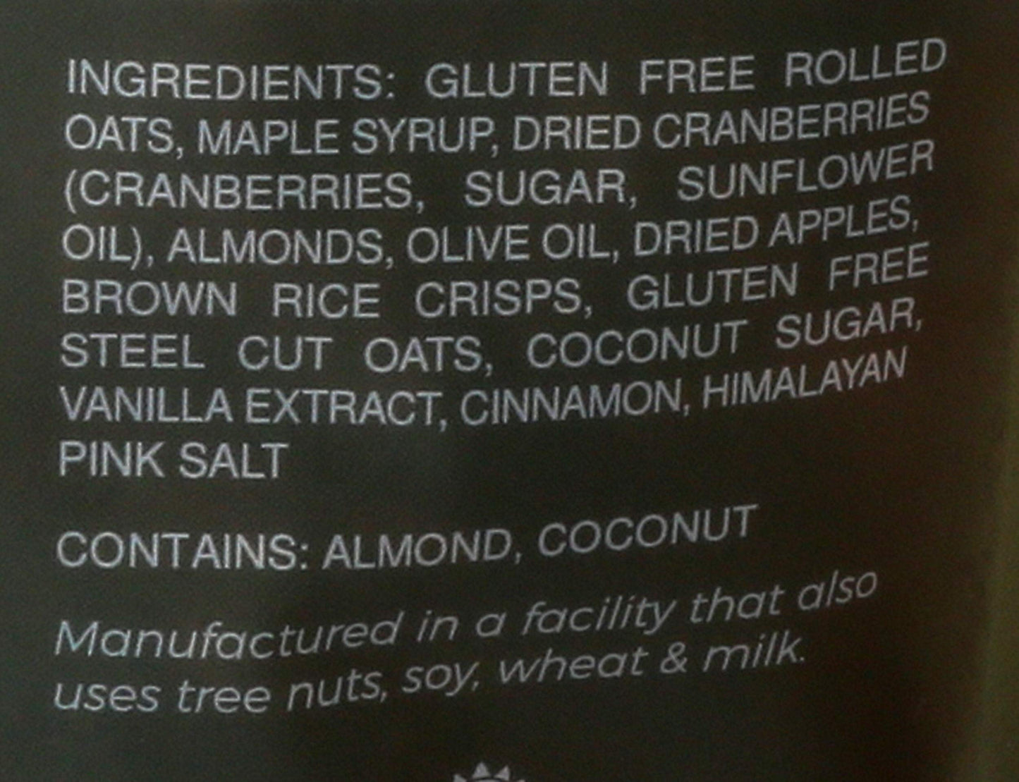 NATIVE TWINS Granola Apple Spice, 8 OZ