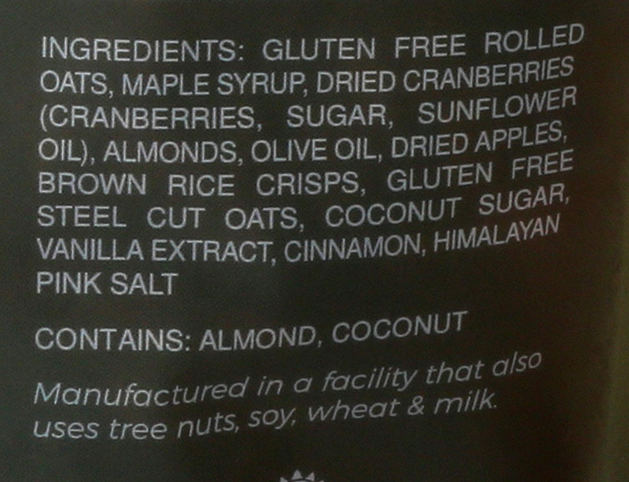 NATIVE TWINS Granola Apple Spice, 8 OZ