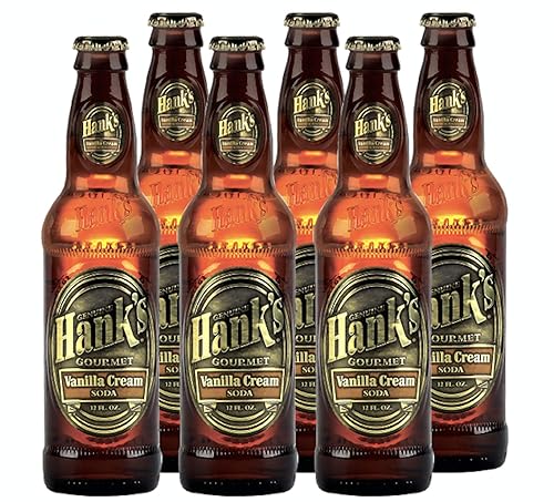 Pack of 6 - Hank's Gourmet Sodas (Vanilla Cream)