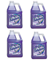 Fabuloso All-Purpose Cleaner Liquid Solution, Purple, Lavender Scent yRveqh, 4Pack (128 Oz)