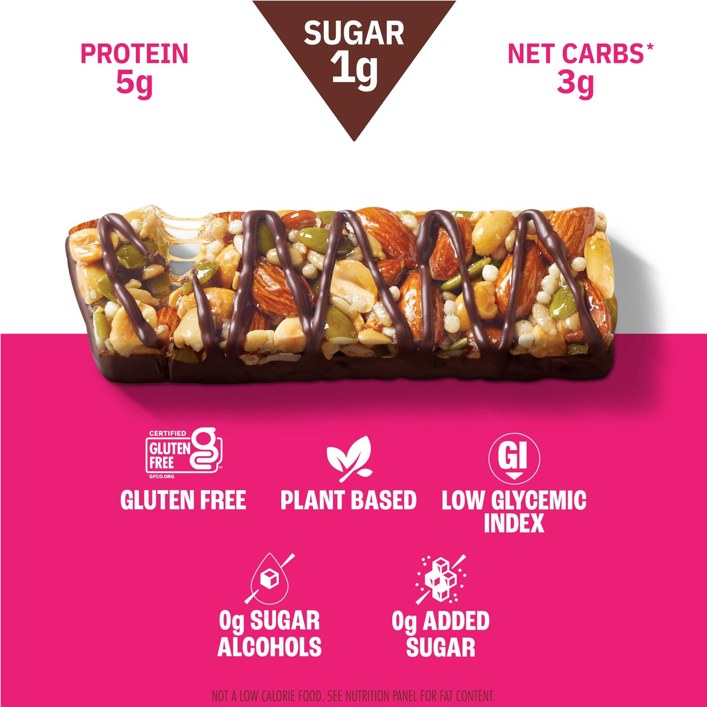 Munk Pack Fiber Nut Bars, Sea Salt Dark Chocolate, Prebiotic Probiotic GLP-1 Snack, 5g Fiber, Gut Friendly Allulose, Plant Protein, Gluten Free, Keto