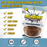 K.O Krunch - Snickerdoodle Granola Cookie Clusters, Sugar-Free Granola Bites without Oats, Gluten-Free and Low Carb Granola, Keto Friendly Food