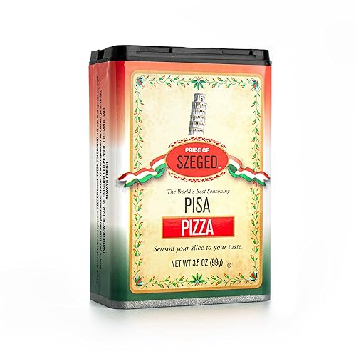 Pride of Szeged Pizza Seasoning, Italian Spice Blend, 3.5 oz. Tin, 1-Count