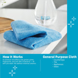 E-Cloth Microfiber Cloth, World's Leading Premium Microfiber Cleaning Cloth, Twice as Durable as Competition, 1 Year Guarantee, Ideal for Kitchen