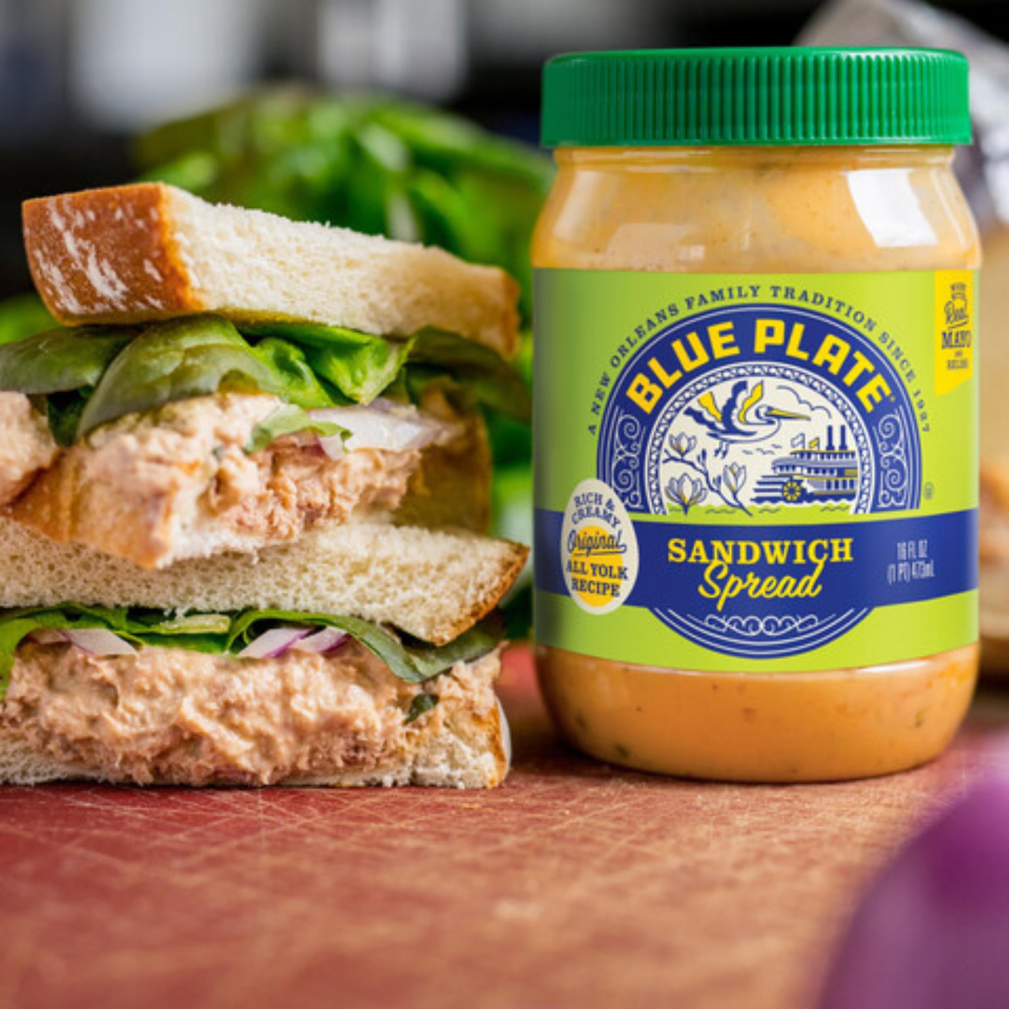 Blue Plate Mayonnaise Sandwich Spread, 16 Ounce Jar (Pack of 1)