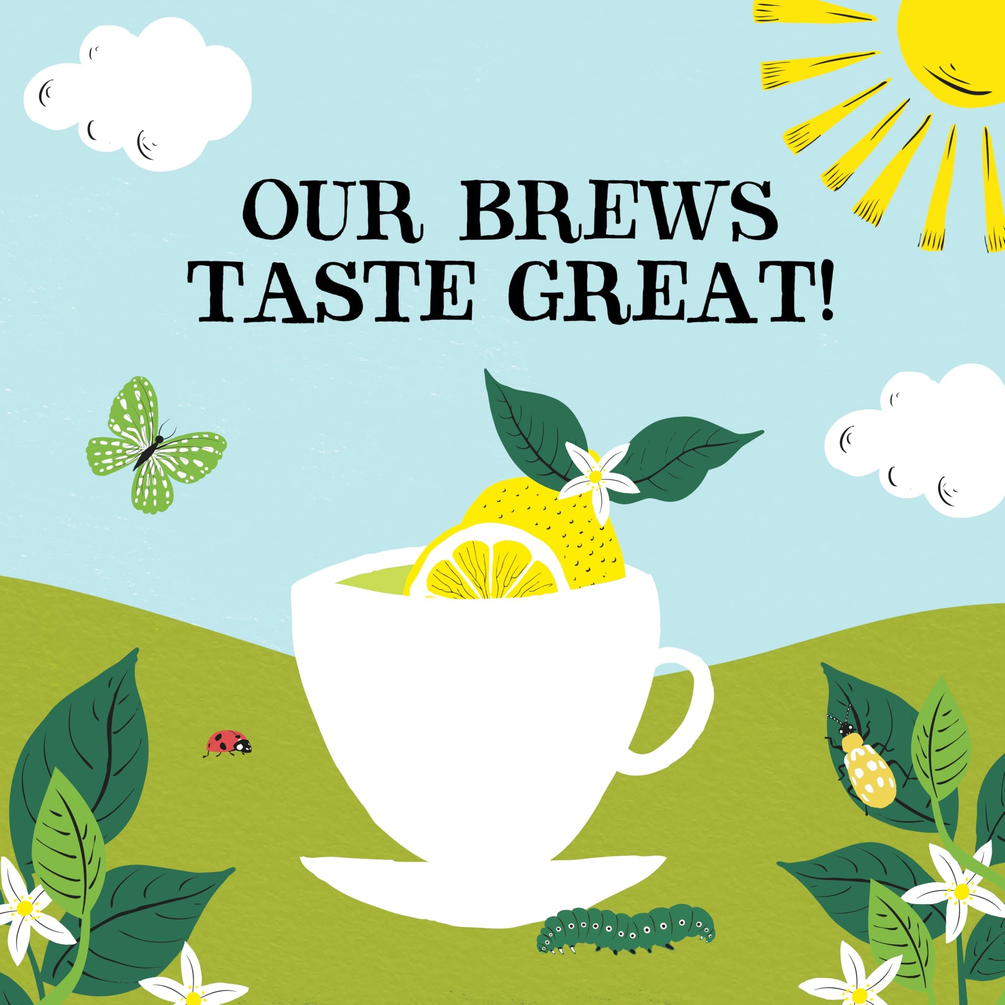 Clipper Tea Green Tea & Lemon Teabags - USDA Organic, Great Hot or Iced - Bright, Zippy, Natural, Fair & Delicious - 50 Tea Bags