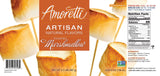 Amoretti - Natural Toasted Marshmallow Artisan Flavor Paste, 8 oz, Perfect For Ice Cream, Beverages, Cakes, and more, Preservative Free, Vegan, Gluten