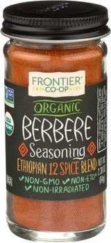 Frontier Organic Seasoning, Berbere, 2.3 Ounce
