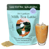 Kola Goodies Unspiced Milk Tea Powder - Creamy Instant Ceylon Milk Tea Mix with Whole Milk, Coconut Sugar & Monkfruit - Fall & Winter Comfort Drink