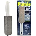 PUMIE Pumice Stone Toilet Bowl Cleaner (1-Pack) - Heavy Duty Scouring Stick for Toilet - Pumice Stone for Cleaning Rings, Bowls, Hard Water Stains