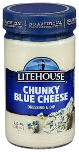 Litehouse Chunky Blue Cheese Dressing & Dip, 13 oz
