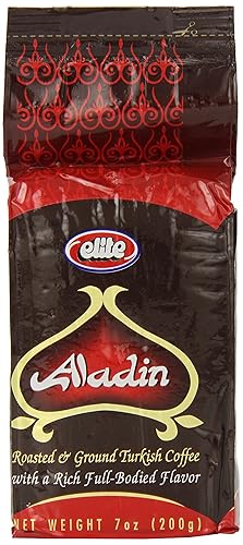 Elite Ground Coffee, Aladin, 7 Ounce