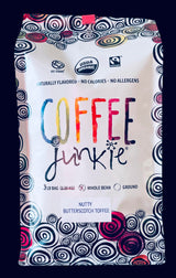 Coffee Junkie- Nutty Butterscotch Toffee- 3lb Whole Bean Coffee