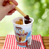 Hazelnut Cocoa Spread with Biscuit Sticks - 6 Pack Individual Kids Travel Snacks On The Go Treats for Kids - Kosher Certified - Stocking Stuffers