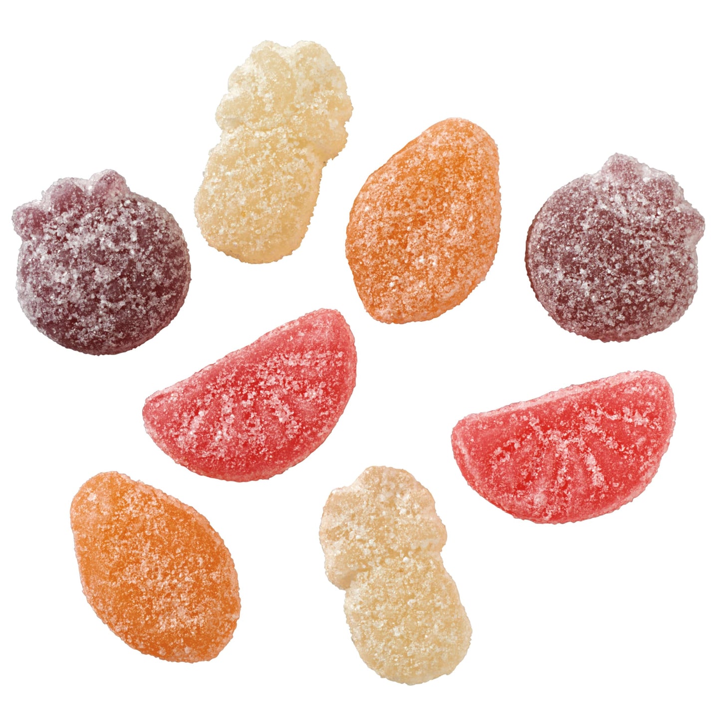 SOUR PATCH KIDS Fruits Tropical Mix Soft & Chewy Gummy Candy, Share Size, 11.11 oz